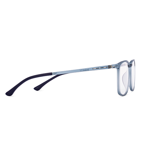 Lenskart Air Sky Blue Full Rim Square left side