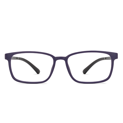 Lenskart Air Online Sky Blue Full Rim Rectangle left side