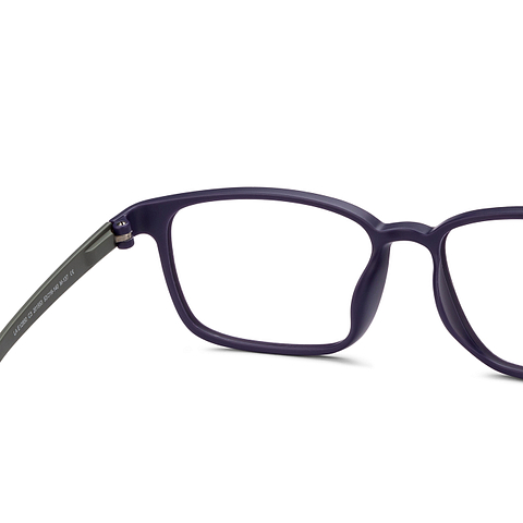 Lenskart Air Online Sky Blue Full Rim Rectangle right side