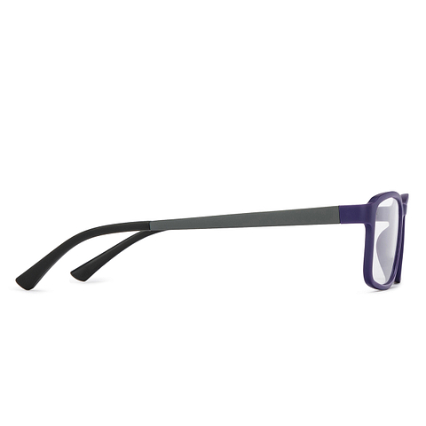Lenskart Air Online Purple Full Rim Rectangle left side