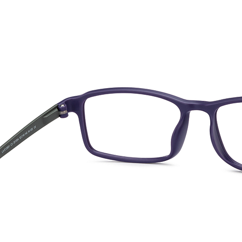 Lenskart Air Online Purple Full Rim Rectangle right side