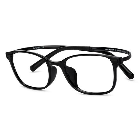 Lenskart Air Online Black Full Rim Rectangle left side