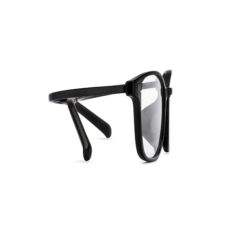 Lenskart Air Online Black Full Rim Rectangle left side