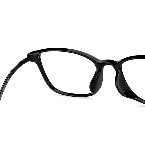 Lenskart Air Online Black Full Rim Rectangle right side