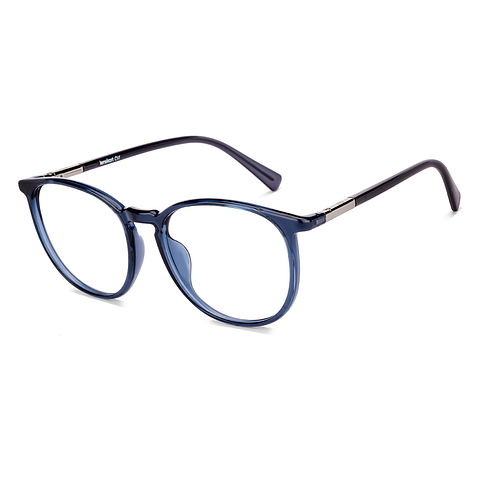 Lenskart Air Blue Full Rim Round left side Lenskart Air Blue Full Rim Round left side