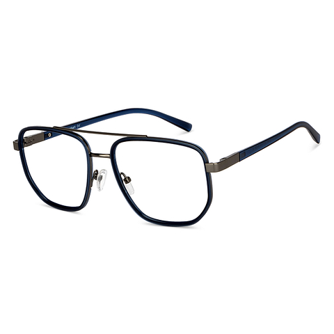 Lenskart Air Online Mid Gunmetal Full Rim Aviator right side