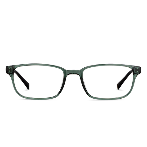 Lenskart Air Online Green Transparent Full Rim Rectangle left side