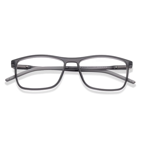 Lenskart Air Online Light Gray Full Rim Rectangle left side