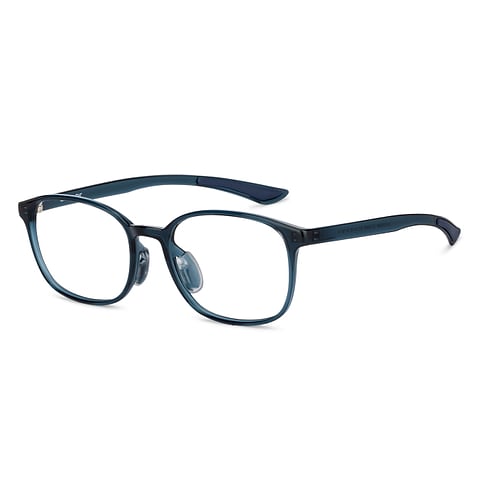 Lenskart Air Online Blue Transparent Full Rim Square left side Lenskart Air Online Blue Transparent Full Rim Square left side