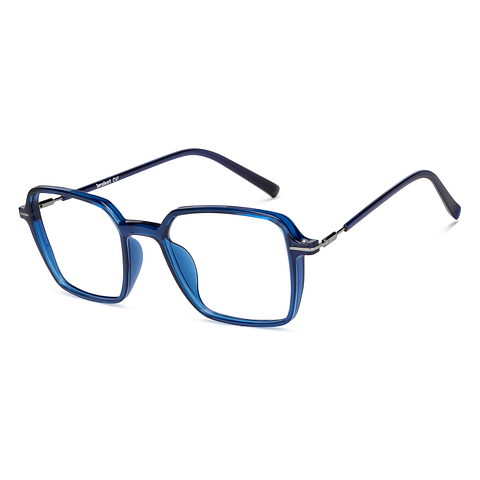 Lenskart Air Online Sky Blue Full Rim Square right side