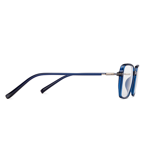 Lenskart Air Online Sky Blue Full Rim Square left side