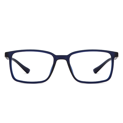 Lenskart Air Online Sky Blue Full Rim Rectangle left side