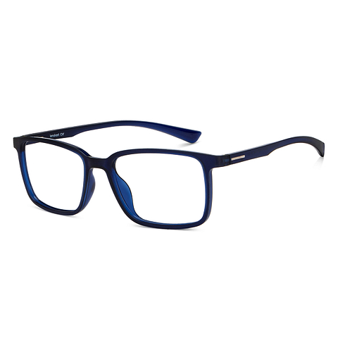 Lenskart Air Online Sky Blue Full Rim Rectangle right side