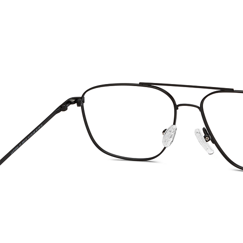 Lenskart Air Online Black Transparent Full Rim Square right side