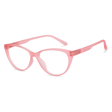 Buy Pink Transparent Full Rim Cat Eye Lenskart Air Essentials LA