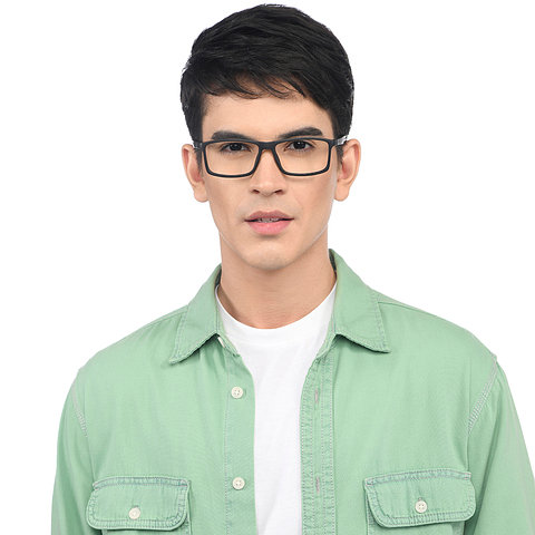 Lenskart Air Black Full Rim Rectangle right side