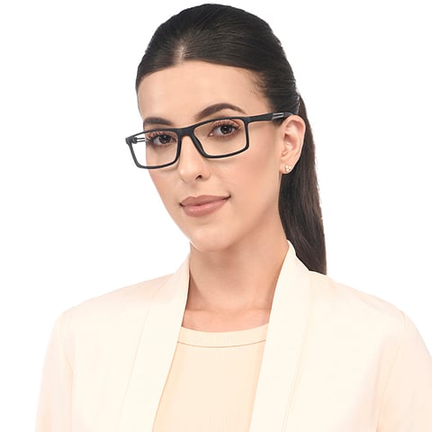 Lenskart Air Black Full Rim Rectangle right side
