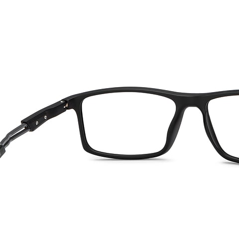 Lenskart Air Black Full Rim Rectangle right side