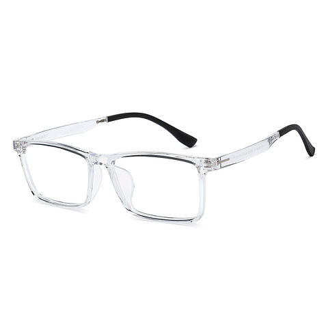 Lenskart Air Crystal Transparent Full Rim Rectangle right side