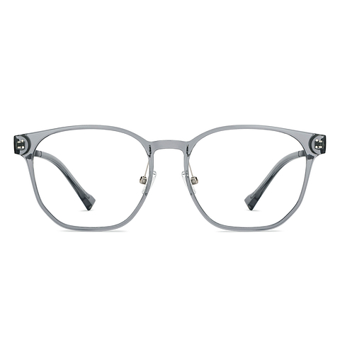 Lenskart Air Gray Transparent Full Rim Square right side
