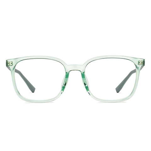 Lenskart Air Green Transparent Full Rim Square right side