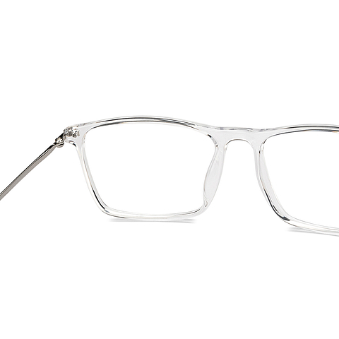 Lenskart Air Crystal Transparent Full Rim Rectangle right side