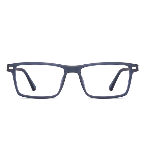 Lenskart Air Blue Full Rim Rectangle right side