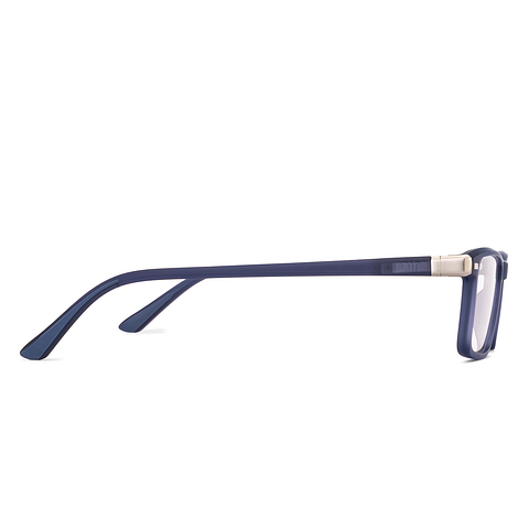 Lenskart Air Blue Full Rim Rectangle left side