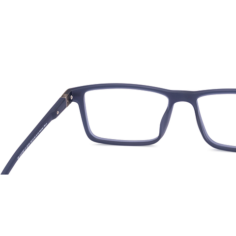 Lenskart Air Blue Full Rim Rectangle left side