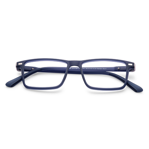 Lenskart Air Blue Full Rim Rectangle right side