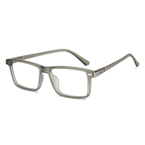 Lenskart Air Gray Full Rim Rectangle left side