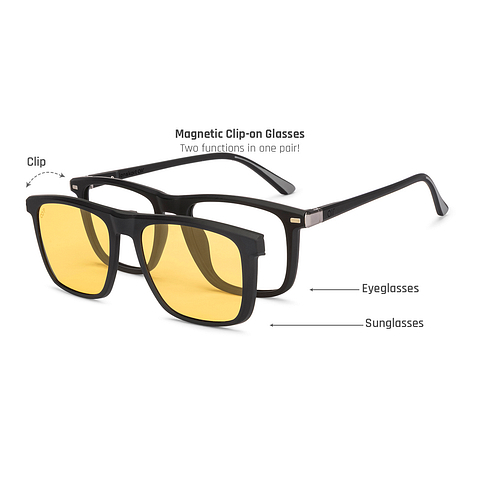 Clip On Eagle Eye Eyewear Prescription Sunglasses By Flying Eyes