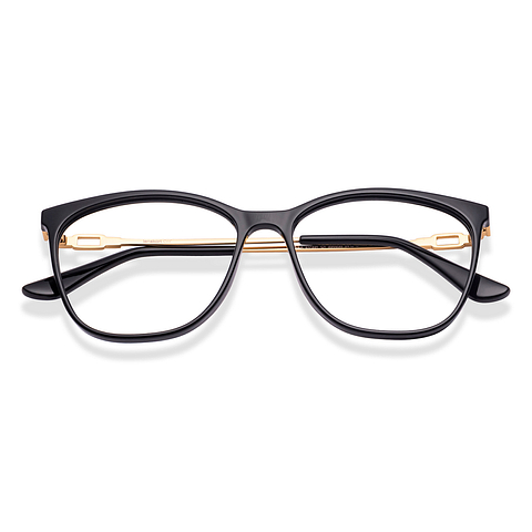 Lenskart Air Online Black Full Rim Cat Eye left side Lenskart Air Online Black Full Rim Cat Eye left side