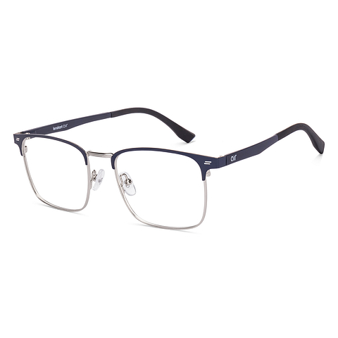 Lenskart Air Sky Blue Full Rim Square right side
