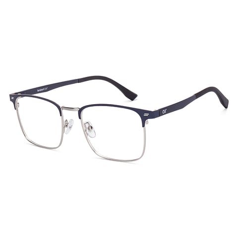 Lenskart Air Sky Blue Full Rim Square right side