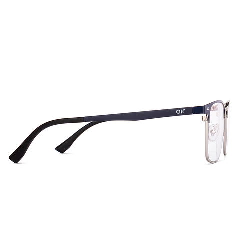 Lenskart Air Sky Blue Full Rim Square left side