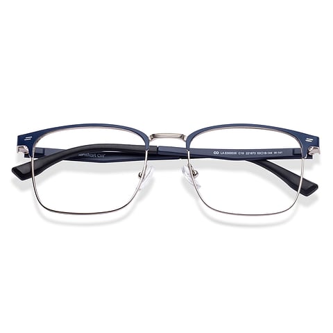 Lenskart Air Sky Blue Full Rim Square right side