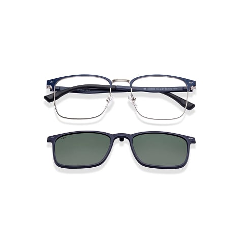 Lenskart Air Sky Blue Full Rim Square left side
