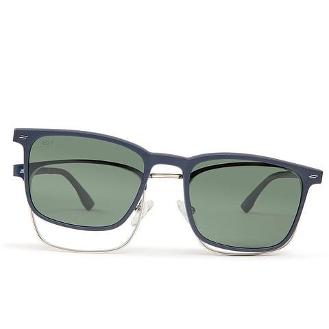 Lenskart Air Sky Blue Full Rim Square right side