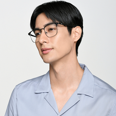 Lenskart Air Black Full Rim Square right side