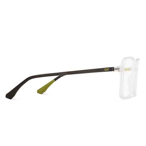 Lenskart Air Online Crystal Transparent Full Rim Square right side