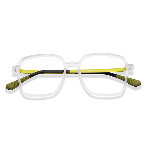 Lenskart Air Online Crystal Transparent Full Rim Square right side