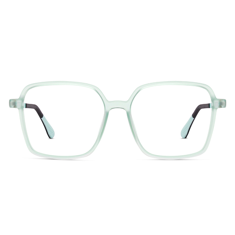 Lenskart Air Online Light Green Full Rim Square right side Lenskart Air Online Light Green Full Rim Square right side