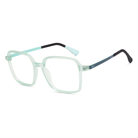 Lenskart Air Online Light Green Full Rim Square left side Lenskart Air Online Light Green Full Rim Square left side