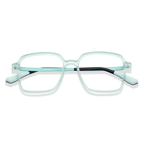 Lenskart Air Online Light Green Full Rim Square right side Lenskart Air Online Light Green Full Rim Square right side