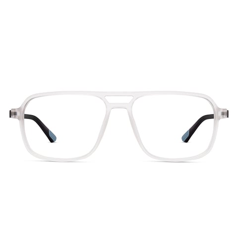 Lenskart Air Online Crystal Transparent Full Rim Aviator right side