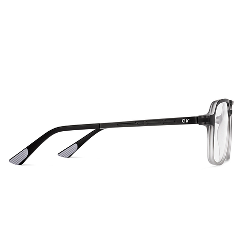 Lenskart Air Online Black Full Rim Aviator left side