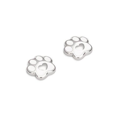 Lenskart Bitz - White Pawprint right side