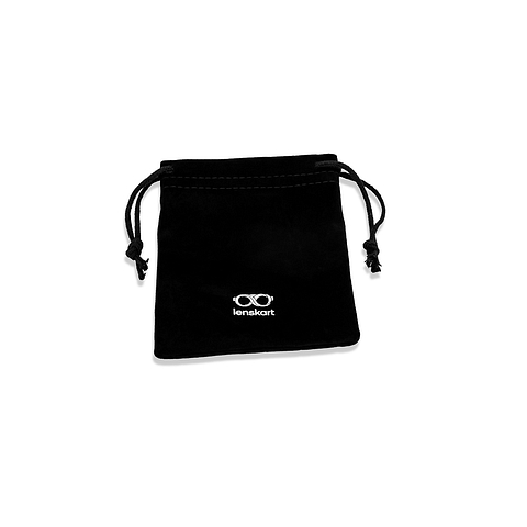 Lenskart Lenskart Black Icon Pouch right side Lenskart Lenskart Black Icon Pouch right side