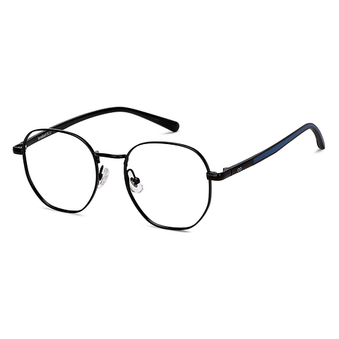 Lenskart BLU Screen Glasses Blue Block Screen Glasses: Black Blue Full Rim Geometric Lenskart Blu BLU COMPUTER GLASSES-C2 right side Lenskart BLU Screen Glasses Blue Block Screen Glasses: Black Blue Full Rim Geometric Lenskart Blu BLU COMPUTER GLASSES-C2 right side